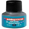 EDDING - recharge pour marqueur edding FTK25, noir, contenu: 30 ml (04...