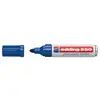 edding - marqueur permanent 550, pointe ogive, bleu