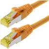 Helos Patchkabel S/FTP Cat 6a gelb 0,5m