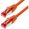 Patchcable s ftp (pimf) cat 6 orange 7,5m - patchcable avec schmalem k...