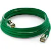 Helos Cat6a S/FTP PIMF LSZH Groen 0.5 meter - Netwerkkabel - Computerkabel - Kabel