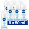 NIVEA Fresh Natural Anti-transpirant Deo Roller - 48 uur bescherming - Deodorant Met Oceaanextracten - Antibacterieel - 6 x 50 ml - Voordeelverpakking
