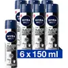 Nivea Men Invisible Black & White Power Spray 6x150ML