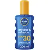 Nivea Fp 30 Spray Solar Protege Y Refresca. Protección Alta