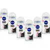 Nivea Deodorant roller Black & White Original - Voordeelverpakking 6 x...