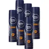 NIVEA MEN Sport Deodorant Spray - Quick Dry Anti-Transpirant - 6 x 150...
