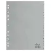Jeu intercalaire numérique a4 20 chiffres polypro gris durable 6522-10