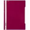 DURABLE chemises à lamelles, A4, en film PP, rouge pourpre