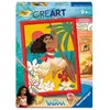 Ravensburger   CreArt Kids 18x24cm   Numéro dArt   Vaiana   Disney   K...