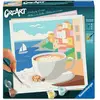 Ravensburger CreArt, Malen nach Zahlen Adults Trend - Cappuccino in Po...