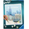 Ravensburger CreArt, Malen nach Zahlen Citys - Farbenfrohes Barcelona