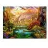 Ravensburger puzzel Land of the Dinosaurs - 500 stukjes.