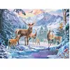 Ravensburger Chevreuils et cerfs en hiver (1000 pièces)