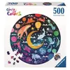 Puzzle Ravensburger rond Rêves Circle of Colors 500 pièces