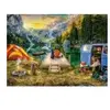 Ravensburger puzzel Campingurlaub - 1000 stukjes.