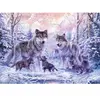Puzzle 1000p Loups arctiques Ravensburger