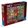 Ravensburger puzzel De grote bibliotheek - Legpuzzel - 1500 stukjes