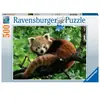 Ravensburger puzzel Süßer roter Panda - 500 stukjes.