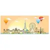 Ravensburger Puzzle 1000 pièces panoramique : Une journée à Paris