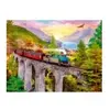 Ravensburger puzzel Trein in de herfst - Legpuzzel - 1500 stukjes