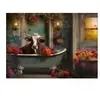 Ravensburger puzzel The cow in the bathtub - Legpuzzel - 1000 stukjes