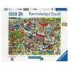 Ravensburger puzzel Holiday Resort 1 - Der Campingplatz - 1000 stukjes.