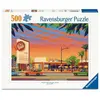 Ravensburger Erwachsenenpuzzle 500 Teile - Amerikanisches Diner (500 p...