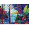 Puzzle 1000 pièces Ravensburger Forêt indigo