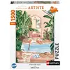 Ravensburger Puzzle 1500 pièces - Nathan - Instant de repos - Intérieur - Mixte - Garantie 2 ans
