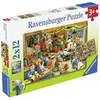 Ravensburger Kinderpuzzle 2x12 Teile - Weihnachtswerkstatt