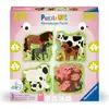 Ravensburger Puzzle UP! animaux de la ferme de, 12004001 - 4 puzzles m...