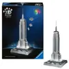 Ravensburger Puzzle 3D Iconics - Empire State Building illuminé