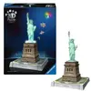 Ravensburger Puzzle 3D Iconics - Statue de la Liberté illuminée