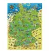Ravensburger Pièces XXL - Carte de l'Allemagne Colorée 13337