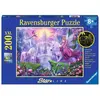 Puzzle 200 pièces phosphorescentes Ravensburger - Royaume des Licornes