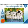 Puzzle Ravensburger - Chiots câlins, 200 pièces XXL
