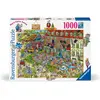 Ravensburger Puzzle Ray's Comic Series: Holiday Resort 2 - L'hôtel (1000 personnes)