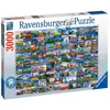 Ravensburger puzzel 99 mooie plekken in Europa - legpuzzel - 3000 stukjes