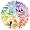 Puzzle rond 500 pièces Ravensburger Animaux Circle of Colors