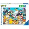 Ravensburger - Puzzle Adulte - Puzzle 1500 p - Pokémon Classics - 16784