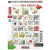 Nathan puzzle 1000 p - L'abécédaire de Babar (1000 pièces)