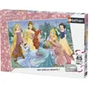 Puzzle 45 pièces Nathan Rencontre avec les princesses Disney