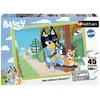 Nathan Puzzle 45 p - apres-midi en famille / bluey