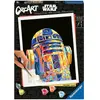 Ravensburger CreArt - Peinture par numéros Star Wars - R2-D2
