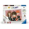 Set de peinture par numéro - Ravensburger - CreArt Kids - Portrait de ...