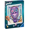 Peinture au numéro Ravensburger Creart Format Grand Hibou rêveur