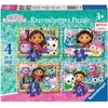 Ravensburger Ravensburger Gabbys Dollhouse 4 In A Box Jigsaw Puzzles