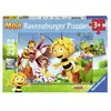 2 Puzzles Ravensburger Maya l'abeille dans le pré des fleurs 2 x 12 pi...