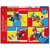 Ravensburger 051953 Super Mario, 4 x 100 Puzzle, 4 puzzles de 42 pièces, âge recommandé 5+
