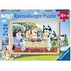 RAVENSBURGER KINDERPUZZLE 05711 - AUF GEHT'S! - 2X24 TEILE BLUEY PUZZL
